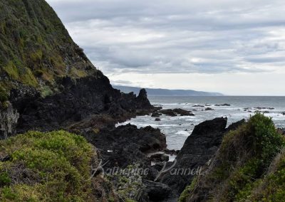 ocean and rocks landscape